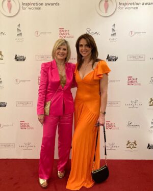 Glynis Barber Instagram - So excited that @bevturner_thatsme won the Aspirational Public Speaker award at @womensawards! 

Much deserved as she has fearlessly spoken out on important issues in the last few years. 
The whole evening was filled with truly brave and inspirational women and I salute them all. 
I also salute a wonderful man, @skyandrewofficial  who started these awards as he felt women were not being fairly represented in the media and wanted an event to showcase all the many wonderful achievements of women. What a guy. #inspirationawardsforwomen #achievement #womenempowerment