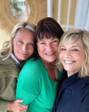 Glynis Barber Instagram - My beautiful sister and beautiful sister by proxy. SA girls reunite after 5 long years. ❤️