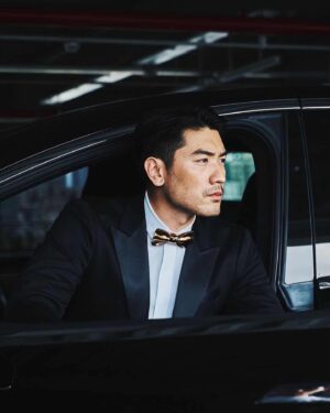 Godfrey Gao Instagram - Everybody can make a difference, one small step at a time. #BeginANewTradition #AdaptPerformThrive #Sustainability #Fashion #Hypebeastzh #Tesla #yoyuulab