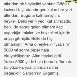 Gökhan Horzum Instagram - 2015’te fikrim buymuş. Hala da bu!