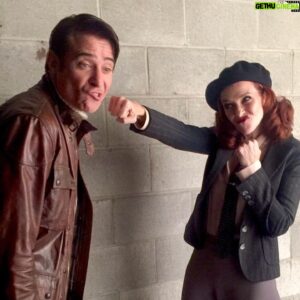 Goran Visnjic Instagram - My partner in crime, my time traveler... and always with the smile on...😊... our dear @anniewersching ... oh, how much we miss you... 💔... my condolences to the family... I can't even start to imagine how difficult this must be... #stephenfull our thoughts are with you guys...🙏🏻
