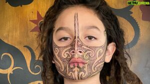 Gordon Toi Hatfield Instagram - Our son’s first kapa performance at the Mapua Easter festival alongside his school mates. Poho kukupa taku toa iti. #houseofnativesforlife #kapa #haka #mapua