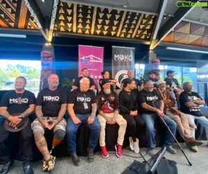 Gordon Toi Hatfield Instagram - Kua ki taku ngakau e te whanau o Moko Ora neira te mihinui o nga Kai Taa katoa hei whakamana tenei kaupapa. Massive respect to all who attended our hui over the last 3 days. It was truly an honour to finally meet kanohi ki te kanohi. Tuku te arohanui taku Natives super proud is an understatement #houseofnativesforlife