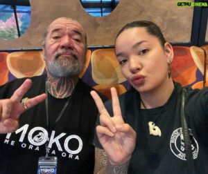 Gordon Toi Hatfield Instagram - Kua ki taku ngakau e te whanau o Moko Ora neira te mihinui o nga Kai Taa katoa hei whakamana tenei kaupapa. Massive respect to all who attended our hui over the last 3 days. It was truly an honour to finally meet kanohi ki te kanohi. Tuku te arohanui taku Natives super proud is an understatement #houseofnativesforlife