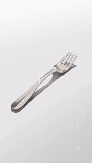 Goro Fujita Instagram - Melancholic Fork - Daily Quillustration painted and animated in VR using Quill
