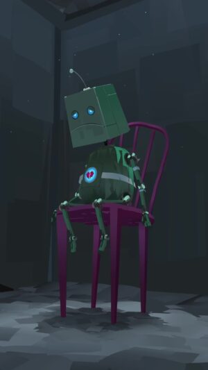 Goro Fujita Instagram - Lonely Circuits - Daily Quillustration painted and animated in VR using Quill.
