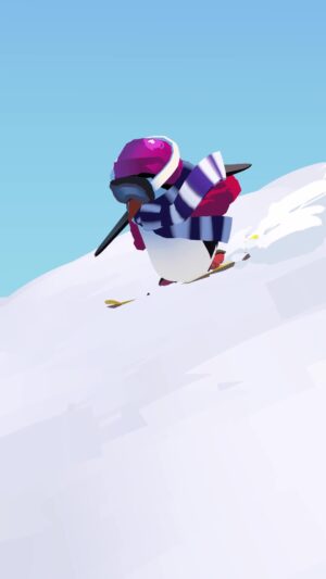 Goro Fujita Instagram - Snowboard Penguin - Here is the result from yesterday's instagram live session. Painted and animated in VR using Quill.
