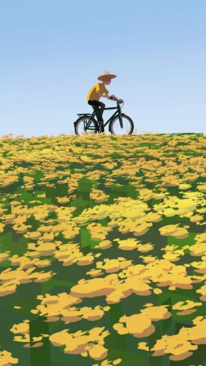 Goro Fujita Instagram - Yellow Serenity - Daily Quillustration painted and animated in VR using Quill. 

-
#quill #quillustration #vr #madeinVR #oculus #oculusvr #artistoninstagram #metaquest #metaquest2