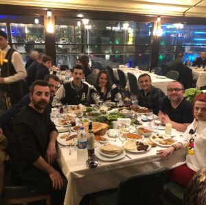 Gözde Okur Instagram - Ersin ciğimin veda yemeğiii