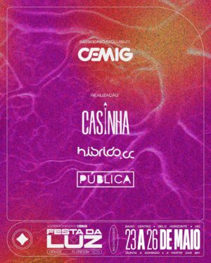 Grace Passô Instagram - Chegou a hora de conhecer as instalações que farão parte da 3ª edição da Festa da Luz!

Elas estarão espalhadas ao longo do nosso Circuito, proporcionando novas formas de ver e viver a cidade.

Ao todo serão 8 instalações em exposição durante todos os dias do festival, entre 23 e 26 de maio, no Viaduto Santa Tereza e seu entorno.

Conheça 3 das artistas que integram a Festa da Luz 2024:

Ailton Krenak (MG) ✨ Letreiro 📍 Baixio do Viaduto/ Avenida dos Andradas

> Ativista do movimento socioambiental e de defesa dos direitos indígenas. Seus pensamentos foram a grande inspiração para o tema da edição deste ano, Cidade Floresta. Sua obra letreiro chega para iluminar as ideias do nosso público com um convite para reimaginar a vida e o movimento na cidade.

Grace Passô (MG) ✨ Mandinga 📍 Escadaria da Rua Sapucaí

> Premiada atriz, diretora, curadora e dramaturga mineira, criou uma “frase-feitiço” para a Festa da Luz em formato de letreiro para promover o movimento do tempo e  provocar sonhos e recuperar lembranças do passado.

Pirilampos do Planeta (RJ) ✨ Pirilampos 📍 Edifício Chagas Dória

> O duo, formado por Lula Duffrayer e Flávio Carvalho, usa lixo plástico para criar esculturas em formato de correntes coloridas e iluminadas. Para a Festa da Luz, trarão uma instalação feita com mil metros de correntes de plástico reciclável que serão dispostas sobre a fachada do icônico Edifício Chagas Dória. A concepção e arquitetura da instalação foram desenvolvidas pela arquiteta e expógrafa Camila Schmidt @camilasch .

Logo mais a gente apresenta os outros seis artistas e suas instalações que fazem parte do line up da nossa 3ª edição.

[ Descrição da imagem no comentário fixado ]

Crédito foto Ailton: Fernando Rabelo

#FDL24 #festadaluzbh #cemig #energiadacultura #belohorizonte

CEMIG apresenta Festa da Luz 2024
Realização >> @casinha.ac - @hibrido.cc - @publica.art
Patrocínio exclusivo >> @cemigenergia