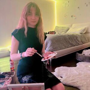 Gracie Friel Instagram - paint!