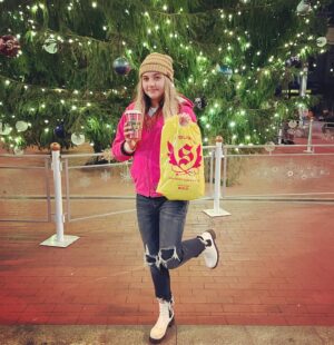 Gracie Whitton Instagram - These are a few of my favorite things. @itsugar @c.c.beanie @starbucks @carhartt  #sundancesquare #ftworth #texaschristmas