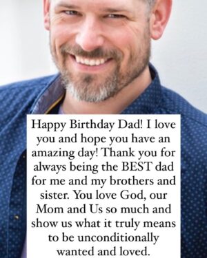 Gracie Whitton Instagram - It’s my DAD’s Birthday!!! Take a moment and send him some love as he rocks (and wobbles) into 40!!!