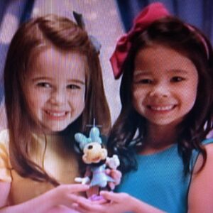 Gracyn Shinyei Instagram - One of my early commercials for @Disney toys with @emilydelahunty I wish I was young again. That must have been 9 years ago. XOXO