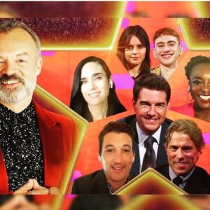 Graham Norton Instagram - Last show of the series tonight. @bbcone 10.45pm @tomcruise in the actual studio!!