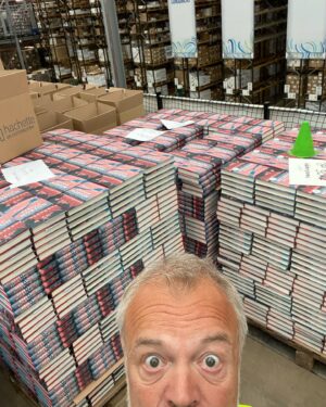 Graham Norton Instagram - Every author loves this moment - book signing day!! Let’s go!! #foreverhome #sept29th