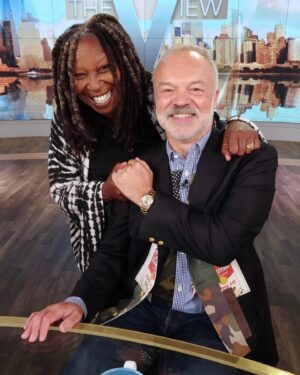 Graham Norton Instagram - @grahnort made his #ViewDebut!