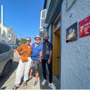 Graham Norton Instagram - I can confirm Ernest Hemingway had a most excellent lunch! Thanks @customshousebaltimore and @ahmet_dede_  Delicious!