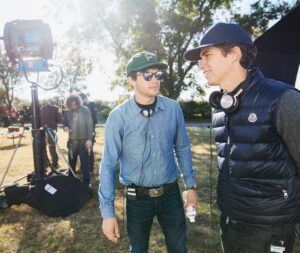 Graham Phillips Instagram - First day on our first feature. Happy to have the best directing partner a kid could ask for. #thebygonefilm
