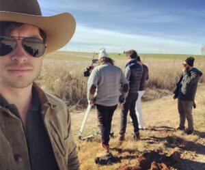 Graham Phillips Instagram - b-roll with the boys #thebygonefilm