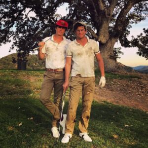 Graham Phillips Instagram - rough round ⛳️⚡️🎃
