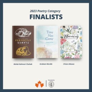 Graham Wardle Instagram - Congratulations to Malak Kalmoni Chehab and Chiara Mason. Looking forward to reading your work. Thanks to @thecanadianbookclubawards for including me as a finalist for the 2023 poetry category 🙏🏼🙏🏼🙏🏼