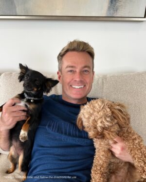 Grant Denyer Instagram - We all love our furry friends! 
Although for some (like me) it just means more year-round allergies....
But thankfully, Telfast 60mg (always read the label and follow directions for use) pharmacy pack, offers fast allergy relief for more than just hayfever with relief from allergies from pets. 
@telfast.anz #ad