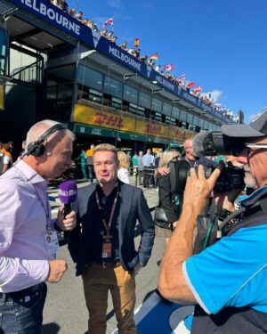 Grant Denyer Instagram - What a time was had 
#f1gp 
@paramountplusau @channel10au