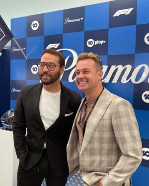 Grant Denyer Instagram - What a time was had 
#f1gp 
@paramountplusau @channel10au