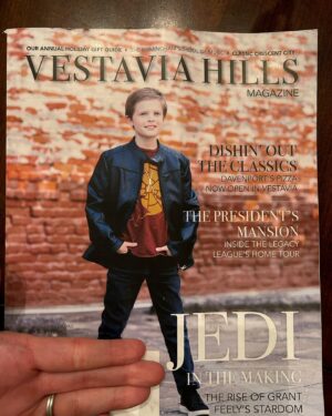 Grant Feely Instagram - Thank you to The Vestavia Hills Magazine for their awesome article on me this month!
@vestaviahillsmag 
#younglukeskywalker