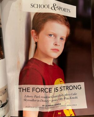 Grant Feely Instagram - Thank you to The Vestavia Hills Magazine for their awesome article on me this month!
@vestaviahillsmag 
#younglukeskywalker