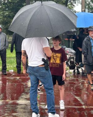 Grant Feely Instagram - Had a great time filming Chicago PD this weekend