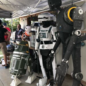 Grant Imahara Instagram - Pictures from #R2LA. Droids droids and more droids!