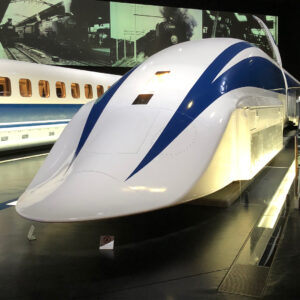 Grant Imahara Instagram - Visited the SCMagLec and Railway Park in Japan where they have this beauty: the MLX01-1 Superconducting MagLev, which set a speed record (1993) at 581 km/h (361 mph). The second train is the Class 955 Experimental Shinkansen (300X) which set a speed record (1996) of 443 km/h (275 mph).