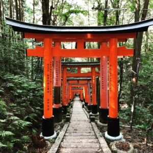 Grant Imahara Instagram - Visited the incredible Fushimi Inari shrine today in Kyoto.