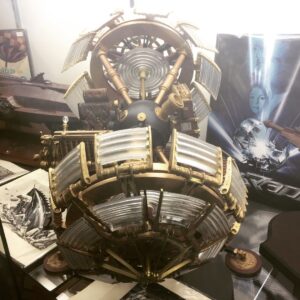 Grant Imahara Instagram - Nautilus and Time Machine models from the Jules Verne section of @cfeatures.