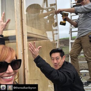 Grant Imahara Instagram - Up to shenanigans with @therealkaribyron and @torybelleci