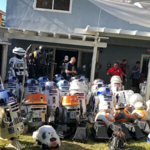 Grant Imahara Instagram - Pictures from #R2LA. Droids droids and more droids!