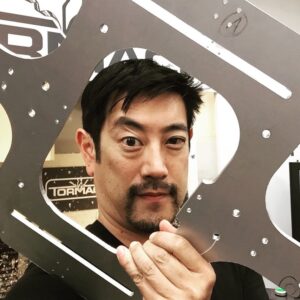 Grant Imahara Instagram - Tired and covered in machine oil, I finally finished this giant part for my BB-8! #cncmachining #Tormach