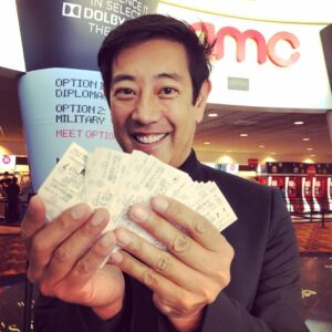 Grant Imahara Instagram - Bought a whole theater in LA for #CrazyRichAsians opening weekend and filled it with friends, influencers, and community leaders. #GoldOpen Doing the same thing tomorrow night in San Francisco!