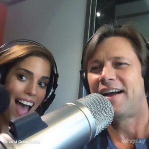 Grant Show Instagram - @TheRealAnaOrtiz and me working out our act on Sydney radio! @kiis1065 @kyleandjackieo