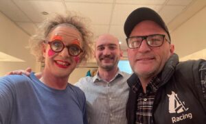 Grayson Perry Instagram - Well it's over. I did my last gig of A Show All About You in Cardiff this week. 28 shows up and down the country. Thanks to everyone who came to see it and those who kept me company and made it happen.
I enjoyed it so much, I hope you did too. I'll be back