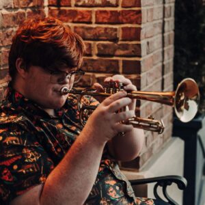 Grayson Thorne Kilpatrick Instagram - Someday you have to blow your own horn. I am so honored at the opportunities I have. Huge thank you to family, friends and fans that support me and my dream.  I am wearing my favorite Halloween shirt - It’s Ashy! @shemp_malone Ash from @theevildead . Picture by @jstovallphotography