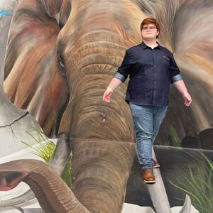 Grayson Thorne Kilpatrick Instagram - I love going to @museumofillusions.usa in Hollywood it’s the best place ever