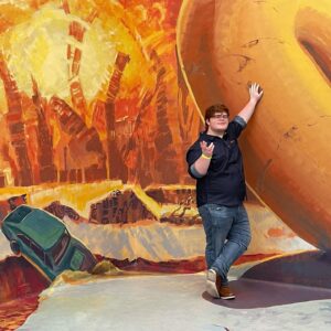Grayson Thorne Kilpatrick Instagram - I love going to @museumofillusions.usa in Hollywood it’s the best place ever