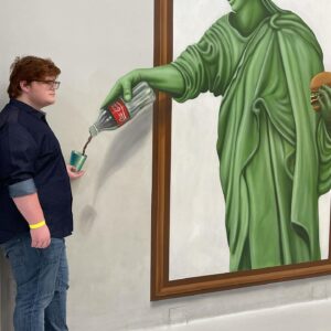 Grayson Thorne Kilpatrick Instagram - I love going to @museumofillusions.usa in Hollywood it’s the best place ever