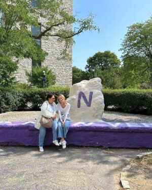 Greg Berlanti Instagram - This last weekend I had the incredible joy and profound honor of helping escort my niece @katiesegerson to begin her journey at @northwesternu 33 years after I began my own there!!! I am so proud of and excited for her — and I’m sure we will fight forever over who loves NU more — also I’m sure her 4 years there will go faster than the 12 hr tour of campus I gave her — she was a good sport and stood by every personal landmark (can any wildcats spot shanley pavilion where I had my first play produced ). Anyway what a weekend — and how far she’s come from the little girl I carried on my shoulders at Disneyland. 🩷🩷🩷
