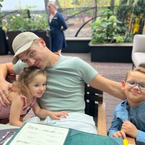 Greg Berlanti Instagram - It’s @robbierogers aka daddy R, aka daddy dreamboats 36th bday — this year saw him premiere his first film he produced, shoot his passion project mini series which is brilliant like him, retake the soccer field for a quick celeb pick up game — and all the while gave this family all the love and care in the world.  Ten years now we have been sharing bdays and 1000 wouldn’t be enough. ❤️❤️❤️👨‍👨‍👧‍👦❤️❤️❤️