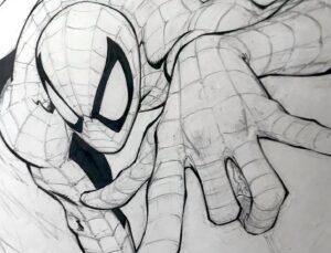 Greg Capullo Instagram - Marvel WIP 🤘🏻✏️🤘🏻 And, yes! I will be doing interior on something at #marvelcomics in the near future. #comics #spiderman