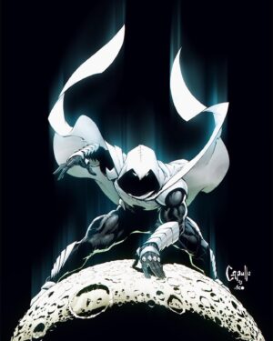 Greg Capullo Instagram - Moon Knight by me and FCO 🤘🏻✏️🤘🏻 #moonknight #marvelcomics
